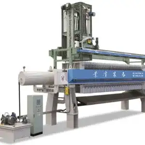 What is the purpose of Depth filter press?